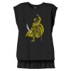 Women's Flowy Muscle Tee With Rolled Cuffs Thumbnail