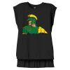 Women's Flowy Muscle Tee With Rolled Cuffs Thumbnail
