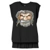 Women's Flowy Muscle Tee With Rolled Cuffs Thumbnail