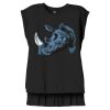 Women's Flowy Muscle Tee With Rolled Cuffs Thumbnail