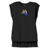 Women's Flowy Muscle Tee With Rolled Cuffs Thumbnail