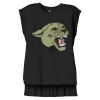 Women's Flowy Muscle Tee With Rolled Cuffs Thumbnail