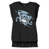 Women's Flowy Muscle Tee With Rolled Cuffs Thumbnail