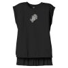 Women's Flowy Muscle Tee With Rolled Cuffs Thumbnail