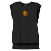 Women's Flowy Muscle Tee With Rolled Cuffs Thumbnail