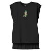 Women's Flowy Muscle Tee With Rolled Cuffs Thumbnail