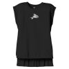 Women's Flowy Muscle Tee With Rolled Cuffs Thumbnail