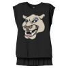 Women's Flowy Muscle Tee With Rolled Cuffs Thumbnail