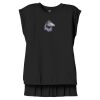 Women's Flowy Muscle Tee With Rolled Cuffs Thumbnail