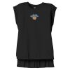 Women's Flowy Muscle Tee With Rolled Cuffs Thumbnail