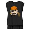 Women's Flowy Muscle Tee With Rolled Cuffs Thumbnail