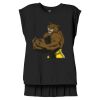 Women's Flowy Muscle Tee With Rolled Cuffs Thumbnail