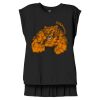 Women's Flowy Muscle Tee With Rolled Cuffs Thumbnail