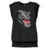 Women's Flowy Muscle Tee With Rolled Cuffs Thumbnail