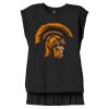 Women's Flowy Muscle Tee With Rolled Cuffs Thumbnail