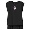 Women's Flowy Muscle Tee With Rolled Cuffs Thumbnail