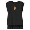 Women's Flowy Muscle Tee With Rolled Cuffs Thumbnail