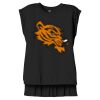 Women's Flowy Muscle Tee With Rolled Cuffs Thumbnail