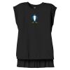Women's Flowy Muscle Tee With Rolled Cuffs Thumbnail
