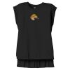 Women's Flowy Muscle Tee With Rolled Cuffs Thumbnail