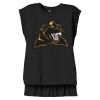 Women's Flowy Muscle Tee With Rolled Cuffs Thumbnail