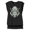 Women's Flowy Muscle Tee With Rolled Cuffs Thumbnail