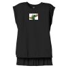Women's Flowy Muscle Tee With Rolled Cuffs Thumbnail