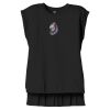 Women's Flowy Muscle Tee With Rolled Cuffs Thumbnail