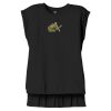 Women's Flowy Muscle Tee With Rolled Cuffs Thumbnail