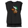 Women's Flowy Muscle Tee With Rolled Cuffs Thumbnail