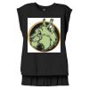 Women's Flowy Muscle Tee With Rolled Cuffs Thumbnail