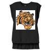 Women's Flowy Muscle Tee With Rolled Cuffs Thumbnail