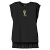 Women's Flowy Muscle Tee With Rolled Cuffs Thumbnail