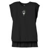 Women's Flowy Muscle Tee With Rolled Cuffs Thumbnail