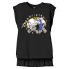 Women's Flowy Muscle Tee With Rolled Cuffs Thumbnail