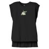 Women's Flowy Muscle Tee With Rolled Cuffs Thumbnail