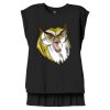 Women's Flowy Muscle Tee With Rolled Cuffs Thumbnail