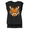 Women's Flowy Muscle Tee With Rolled Cuffs Thumbnail