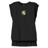 Women's Flowy Muscle Tee With Rolled Cuffs Thumbnail