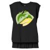 Women's Flowy Muscle Tee With Rolled Cuffs Thumbnail