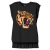 Women's Flowy Muscle Tee With Rolled Cuffs Thumbnail