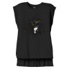 Women's Flowy Muscle Tee With Rolled Cuffs Thumbnail