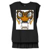 Women's Flowy Muscle Tee With Rolled Cuffs Thumbnail