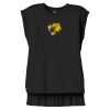 Women's Flowy Muscle Tee With Rolled Cuffs Thumbnail