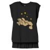 Women's Flowy Muscle Tee With Rolled Cuffs Thumbnail