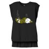 Women's Flowy Muscle Tee With Rolled Cuffs Thumbnail