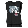 Women's Flowy Muscle Tee With Rolled Cuffs Thumbnail