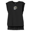 Women's Flowy Muscle Tee With Rolled Cuffs Thumbnail