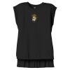 Women's Flowy Muscle Tee With Rolled Cuffs Thumbnail