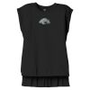 Women's Flowy Muscle Tee With Rolled Cuffs Thumbnail